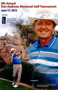 2013 Don Andrews Memorial Golf Tournament